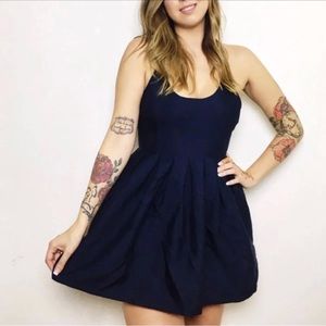Princess Polly Navy Blue Dress